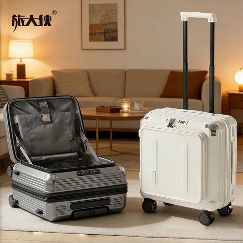 18寸侧开盖可扩容登机旅行电脑箱
