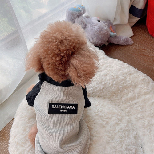 狗狗衣服秋季薄款防掉毛柴犬比熊雪纳瑞小型犬小狗宠物透气服装潮