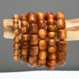 正宗太行崖柏木手串红油异形佛珠高油高密天然木质手链情侣款 念珠