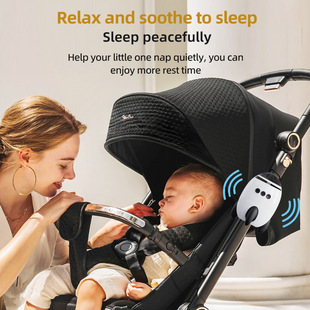 Gently Rocks Any Baby Soother Stroller Pram Vibrating