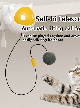 Interactive Cat Toys Ball  Automatic Self lifting Electric