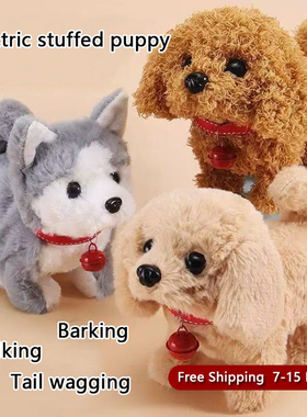Plush Teddy Toy Puppy Electronic Interactive Dog, for Kids