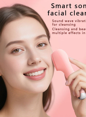 Face Scrubber Facial Cleansing Brush 2 in 1 Spin For Woman