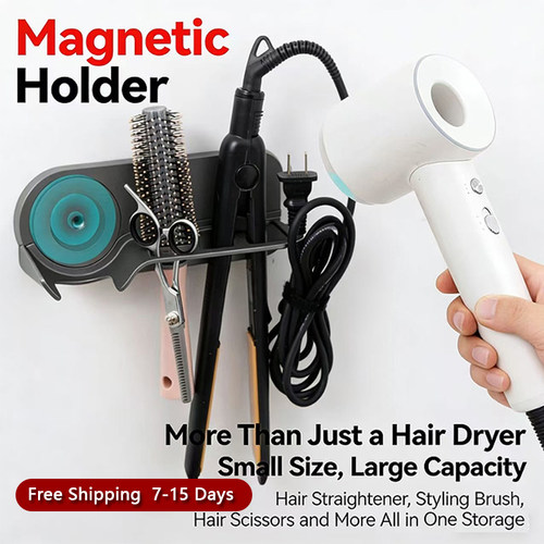 MagneticHairDryerHolder
