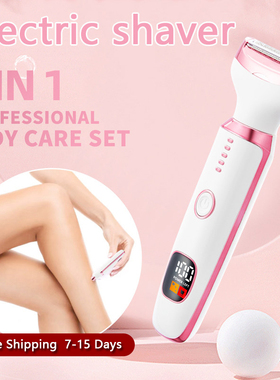 Bikini Trimmer Electric Razors for Women Body Hair Shaver