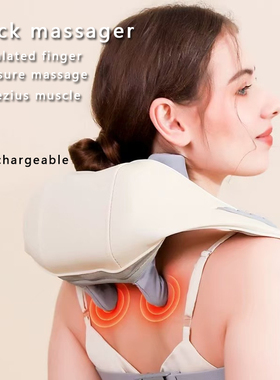 Electric Shiatsu Neck and Shoulder Back Massager with Heat