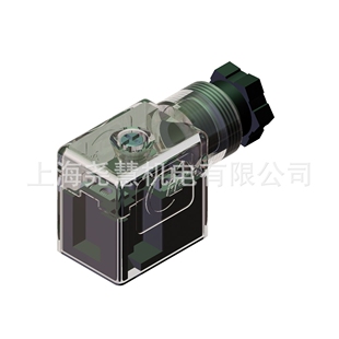 DIN43650 B型连接器 赫斯曼接头 11mm/2+gr./24V/PG9 带LED灯