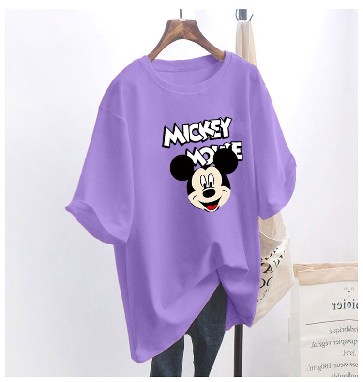 5 colors summer fat mm200kg plus size medium length 26pcs cotton Korean Short Sleeve T-Shirt