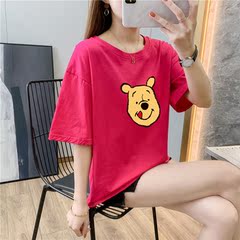 白色純棉短袖t恤女9個色新款夏季體恤網紅ins超火上衣