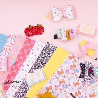 闪布发饰材料easymaker手工diy