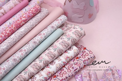 easymaker可爱兔子手工发夹diyig