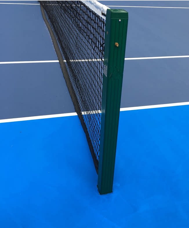 铝合金网球柱子预埋式网球柱网球场直插式网柱网球中柱比赛型