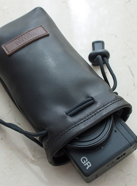 羊皮相机袋理光GR收纳包GR2GR3GR4收纳袋gr3x卡片相机包内胆包