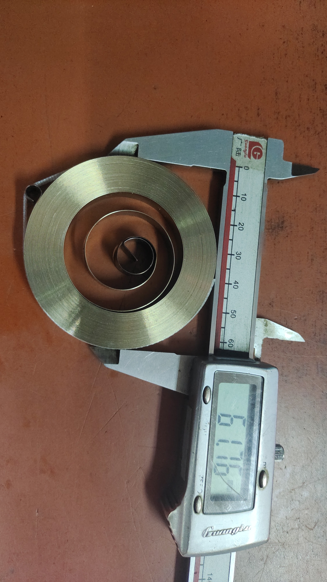 拉线传感器弹簧卷簧回收发条 编码器发条弹黄回转收线器弹簧进口