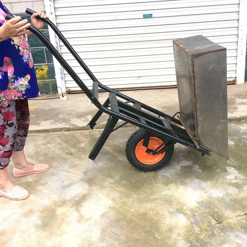 农用水淼铁拆卸翻斗手推车小推车