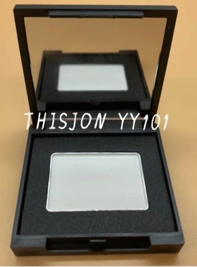 带盒THISJON单色大白色哑光高光粉饼遮盖泪沟法令纹提亮面部填充