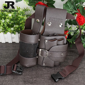 发型师剪刀收纳包腰包美发工具剪刀包日系时尚 剪子挎包宠物理发包