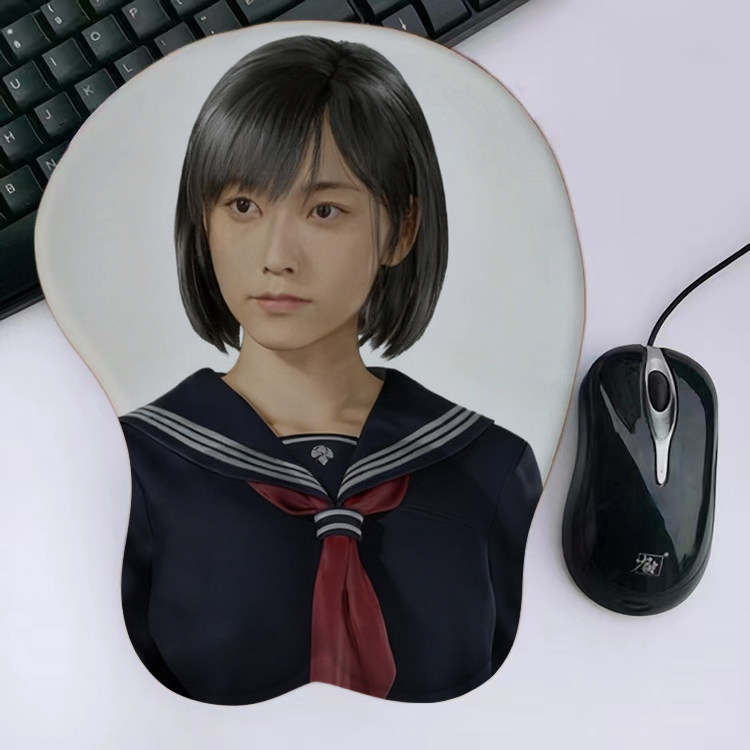 寂静岭F深水雏子HinakoShimizu3D立体鼠标垫护腕送男朋友生日礼物