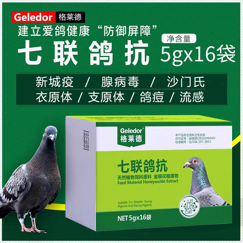 格萊德七聯鴿抗粉痘鴿藥