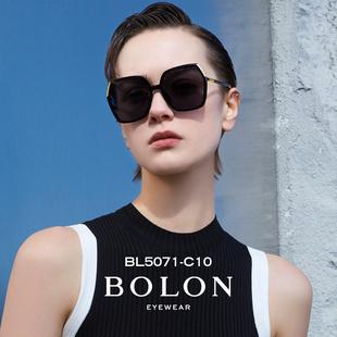 BOLON暴龙眼镜酷奇偏光遮阳防晒太阳镜女士大框显瘦墨镜潮BL5071