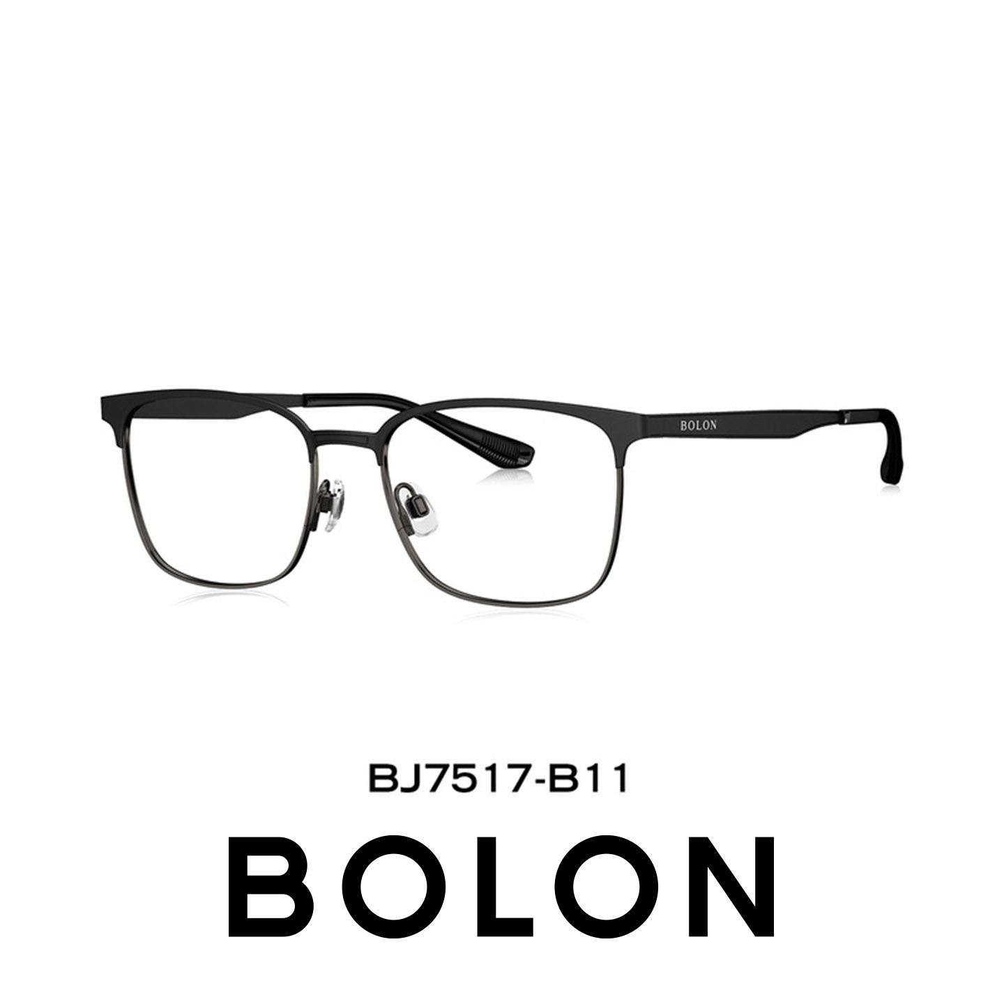 暴龙近视眼镜框商务眉架方形镜架