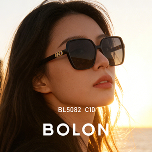 暴龙太阳眼镜2026年新款女士防紫外线高级感大框开车近视偏光墨镜