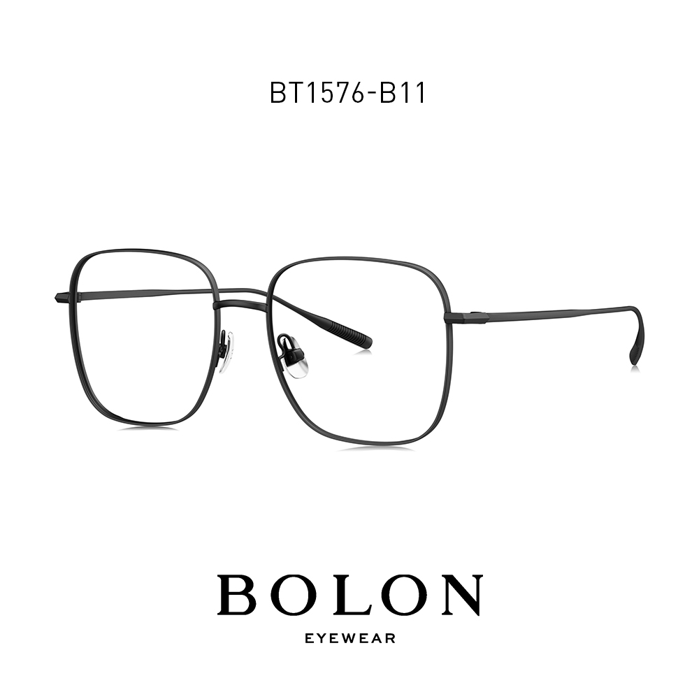 暴龙眼镜金属大框钛架光学镜架可配镜近视眼镜框男女眼睛架bt1576