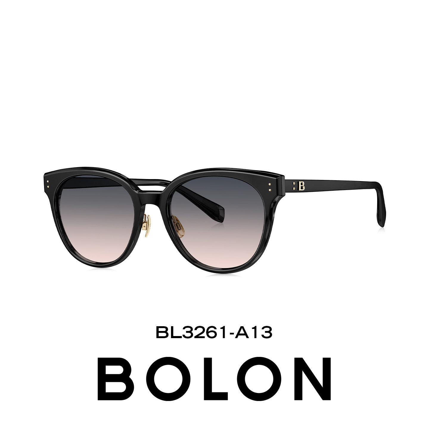 BOLON暴龙眼镜26新品太阳眼镜潮流猫眼防晒旅游墨镜女款BL3261