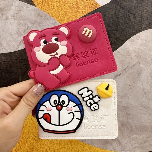 驾驶证皮套可爱卡通驾照本保护套