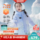 安踏冰甲羽绒 六度芯女童儿童热返科技2025年冬季 铂晶羽绒羽绒服