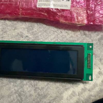 可维修TRULY+GW24064-1蓝屏显示屏。