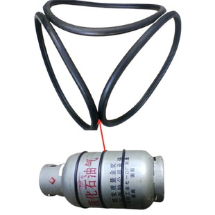 液化气瓶胶圈家庭用液化石油气罐皮圈15千克液化石油气瓶减震胶圈