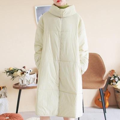 胖妹妹2025冬装多功能过膝长款防风棉服大码休闲