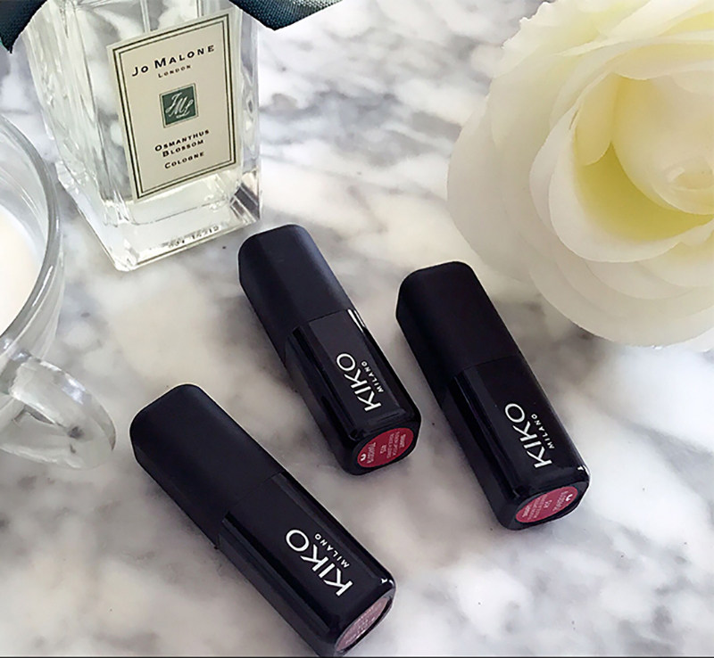 kiko唇膏 口红4系407豆沙色 411西柚色404 413 414