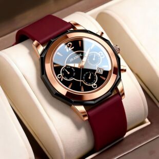 新款歌浪迪男女同款休闲百搭中性腕表英伦风硅胶手表