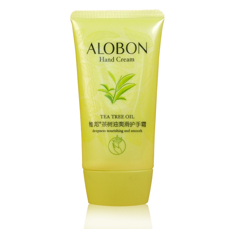 Genuine AloBon/ Yabang Rose Essential Oil Moisturizing Hand Cream Tea Tree Oil Smooth Hand Cream 80G 1 bottle thumbnail 5