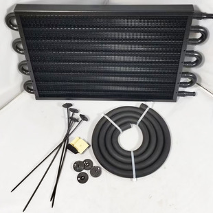 变速箱机油散热管 汽车波箱散热器 冷排降温水箱管式包边8管