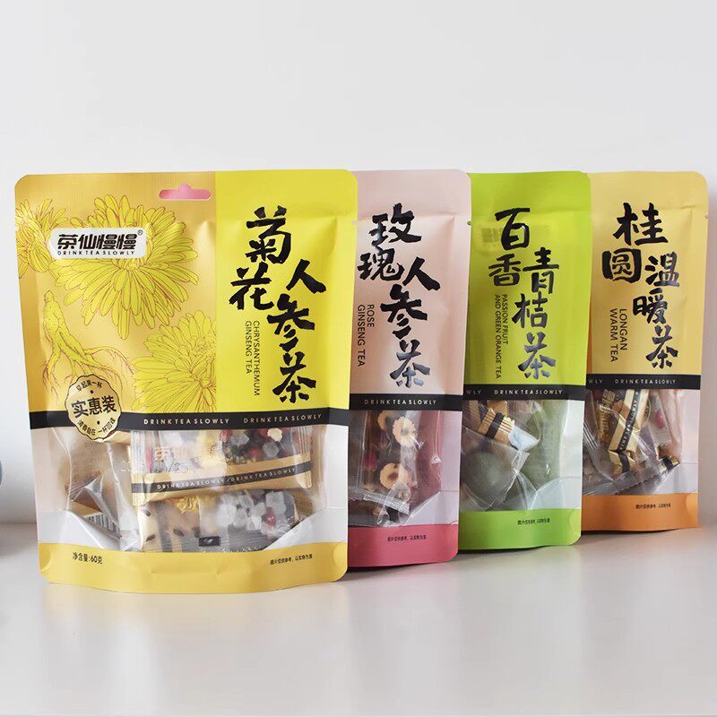 茶仙慢慢60g茶百香青桔桂圆