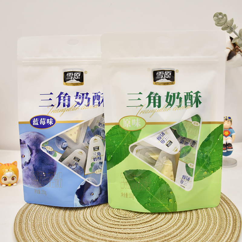 三角奶酥100g藍莓味原味