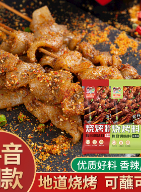 娘炊烟烧烤料复合调味料5g五香香辣烤肉烧烤蘸料撒料串料简单易做