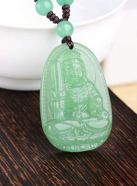 八大守护神不动尊属鸡天然东陵玉