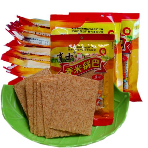 非油炸快餐肖士香米锅巴安徽特产