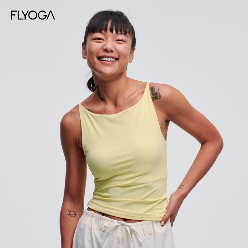 FLY ATIVE飞蓝瑜伽背心女运动内衣健身插杯文胸FLYOGA 51231