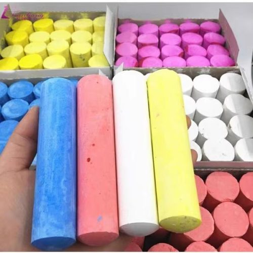 工地粉笔大号粗粉笔木材专用记号彩色粗粉笔加粗船用钢管划线标记