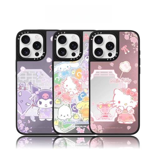 CASE联名手机壳联名三丽鸥游园会18pro适用于iPhone17promax苹果15plus新中式卡通可爱16防摔潮