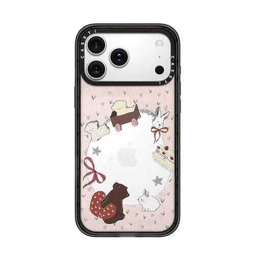甜心火车Roria豹豹猫猫适用于苹果17promax手机壳/iphone16promax/15pro/14plus/13p/12p套case磁吸手机壳链