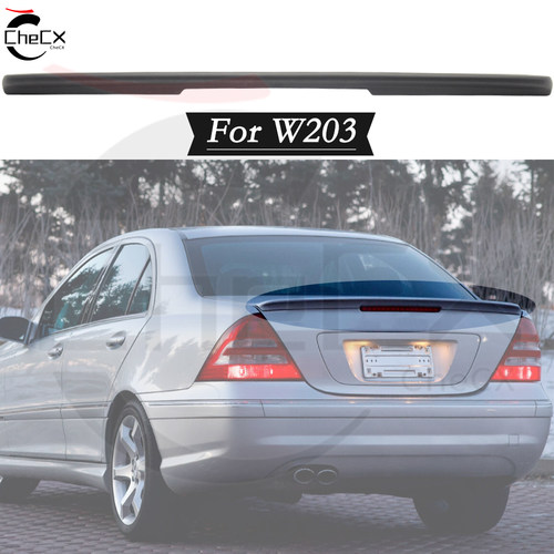 适用于01-06梅赛德斯奔驰 W203 C-Class c180-c320改装AMG款尾翼