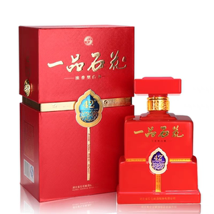 石花一品浓香型42度500ml单瓶装纯粮固态法白酒湖北特产送礼佳品