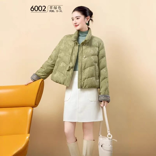 韩九洋6002款 羽绒服九成品半成品羽绒服翻新定做 2025年新款