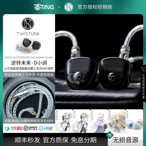 TWISTURA/逆转未来 D小调/D-MINOR 高性能动圈监听入耳式HIFI耳机